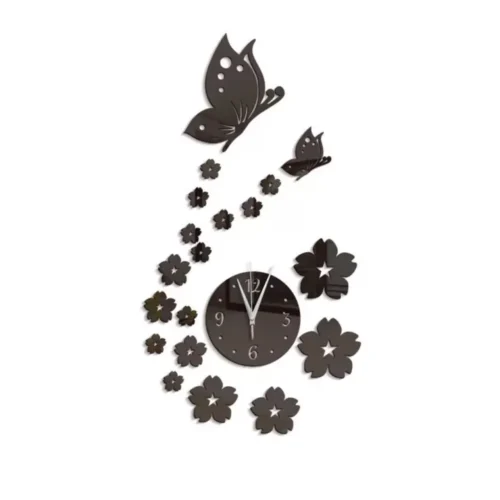 MDF Butterfly Clock | Stylish Home & Wall Décor