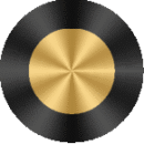 Allah & Muhammad ﷺ Islamic Calligraphy Wall Art Set – Premium Acrylic Arabic Wall Decor (2-Piece) - Golden & Black