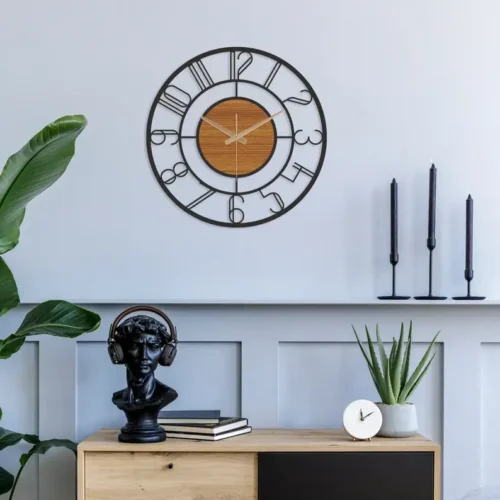 Mid Century Modern Large Wall Clock