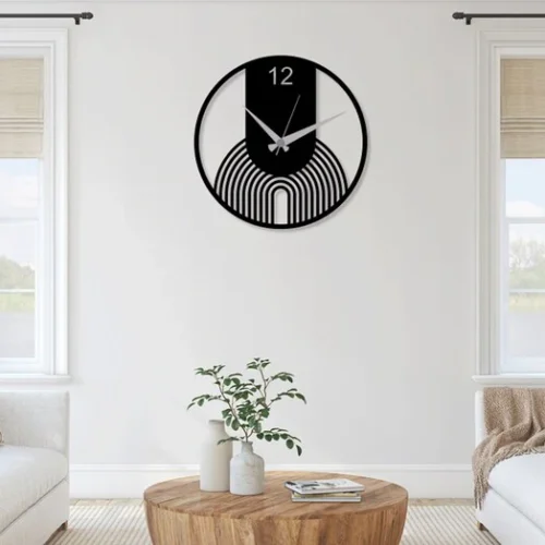 Round Modern Minimalist Wall Clock